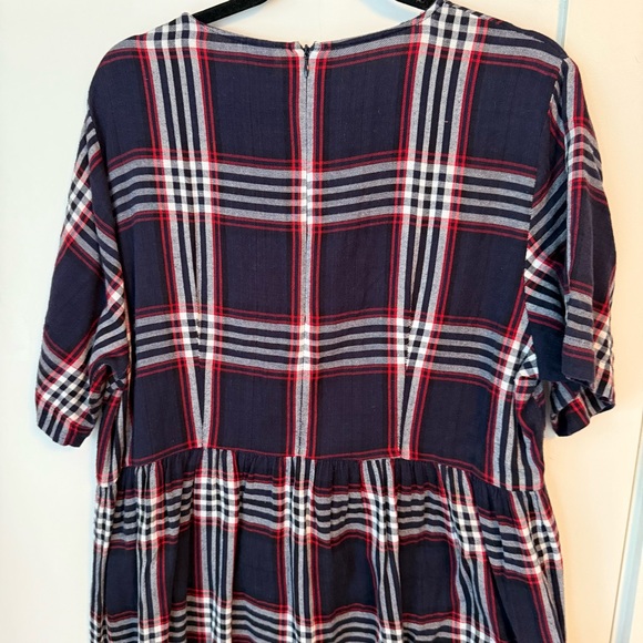 Plaid Midi Dress - Picture 4 of 5